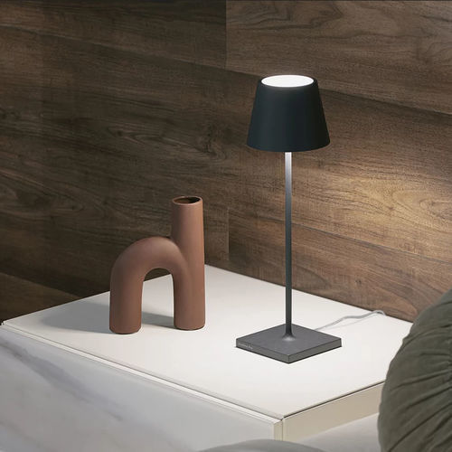 Lampe de table - POLDINA 230 - Zafferano Srl - en fonte d'aluminium / en polycarbonate / contemporaine