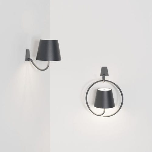 Applique murale contemporaine - POLDINA - Zafferano Srl - d'intérieur / d'extérieur / en aluminium
