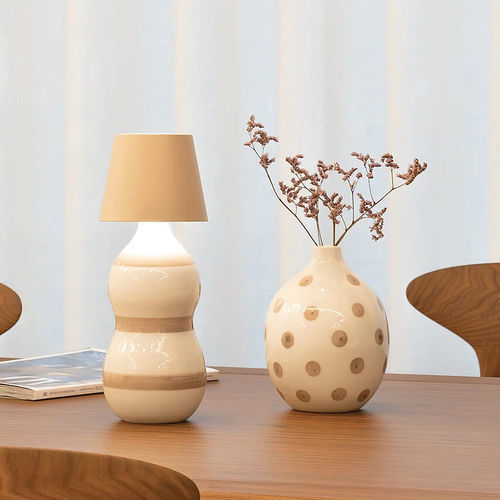 Lampe baladeuse - POLDINA STOPPER - Zafferano Srl - en céramique / en silicone / contemporaine
