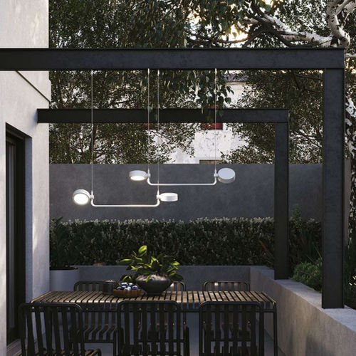 Suspension - SUPER O - Zafferano Srl - en métal / contemporaine / rechargeable