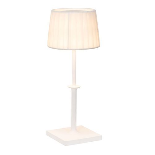 Lampe de table - Poldina Classic - Zafferano Srl - en aluminium / en tissu / classique