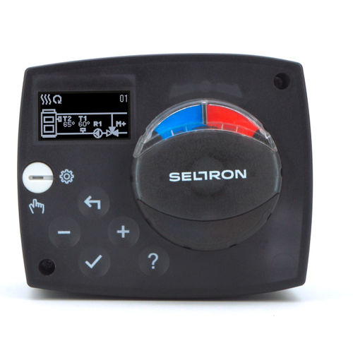 Régulateur de chauffage apparent - ACC40 - Seltron - de refroidissement / commande à distance / action sur vanne