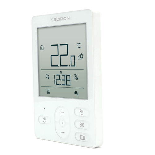 Thermostat électronique - ST1E - Seltron - programmable / pour chauffage / pour chauffage au sol