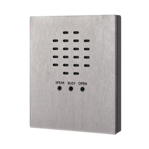 Module d'interphone en acier inoxydable brossé - VR4KGSM-0 - Videx Electronics S.p.A. - non-résidentiel / encastrable / d'extérieur