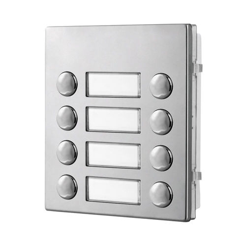 Module d'interphone en inox - 4844D - Videx Electronics S.p.A. - en acier inoxydable fini mat / en aluminium anodisé / non-résidentiel