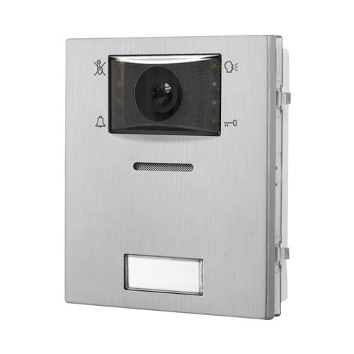 Visiophone en acier inoxydable fini mat - 4533X-0 - Videx Electronics S.p.A. - en acier inoxydable fini miroir / blanc / encastrable