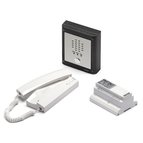 Interphone audio blanc - VRK - Videx Electronics S.p.A. - noir / encastrable / d'intérieur