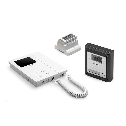 Visiophone blanc - VK4K/6256 - Videx Electronics S.p.A. - noir / encastrable / d'extérieur