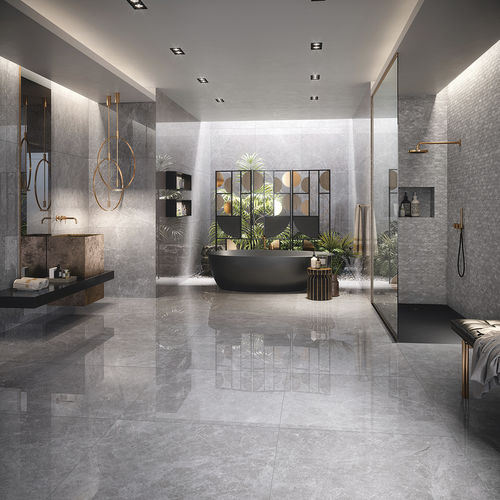 Carrelage en porcelaine - BALTIC GREY - revigres - en céramique émaillée / poli / mat