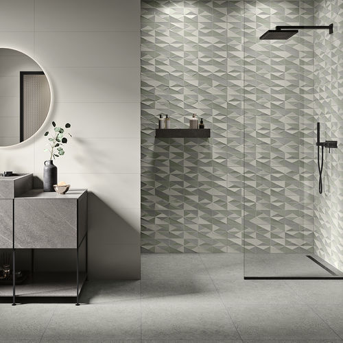 Carrelage en céramique émaillée - Elegance - revigres - mat / d'intérieur / de salle de bain