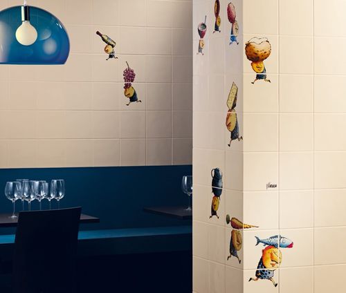 Carrelage en céramique - GASTROMANIA  - revigres - émaillé / d'intérieur / mural