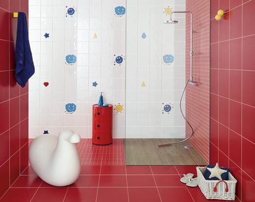 Carrelage en céramique - HAPPY FAMILY - revigres - émaillé / poli / d'intérieur