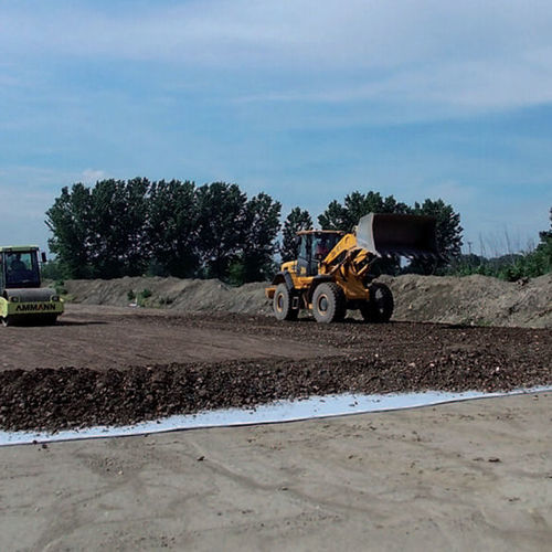 Géocomposite de drainage - SINDRAIN - SINECO - pour filtration / pour stabilisation de sol / de renfort