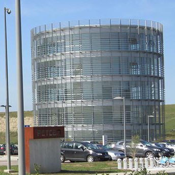 Brise-soleil en aluminium - Tamiluz - pour façade