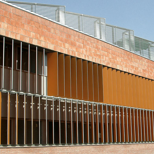 Brise-soleil en aluminium - AMAZONAS - Tamiluz - pour façade / orientable