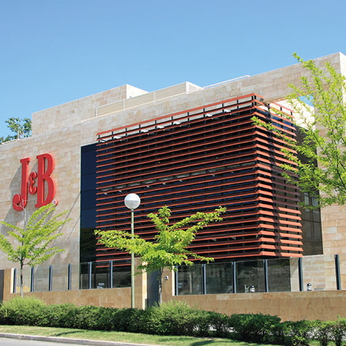 Brise-soleil en composite - LCF COMBI - Tamiluz - pour façade