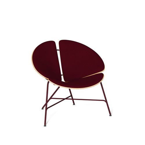 Fauteuil contemporain - GINKA - Tabanda - en tissu / en chêne / en contreplaqué