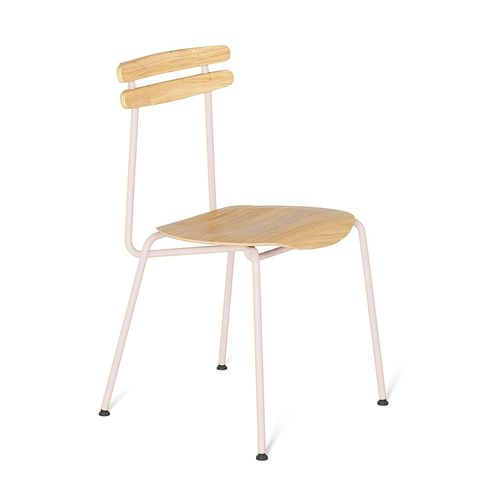 Chaise contemporaine - TROJKA - Tabanda - d'intérieur / en chêne / en contreplaqué