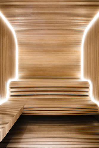Sauna professionnel - STAR WELLNESS - pour intérieur