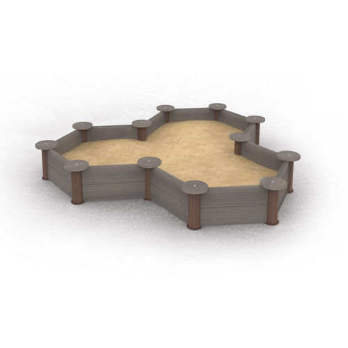 Bac à sable pour aire de jeux - megawood by NOVO-TECH
