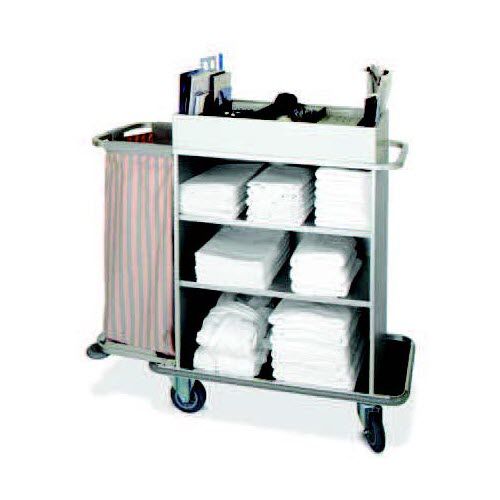 Chariot pour femme de chambre - ROSALIA - Mercura Industries - pour hôtel / en aluminium anodisé
