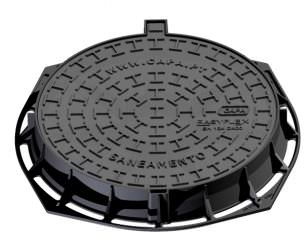 Couvercle de regard en fonte - EASYFLEX - CAPA - rond
