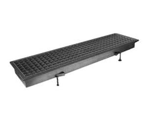 Caniveau à grille - EASYCHANNEL - CAPA - grille en inox / pour cuisine