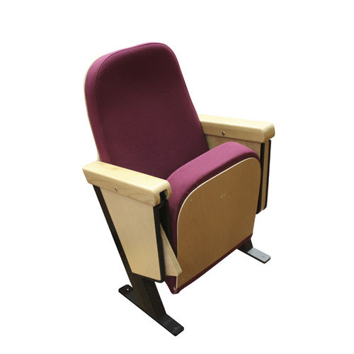 Fauteuil d'auditorium contemporain - RIA - Nautilus SA - en tissu / en mousse / en bois
