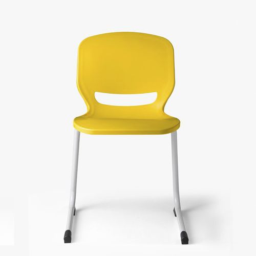 Chaise contemporaine - POLE - Nautilus SA - d'intérieur / en polypropylène / avec piètement en métal