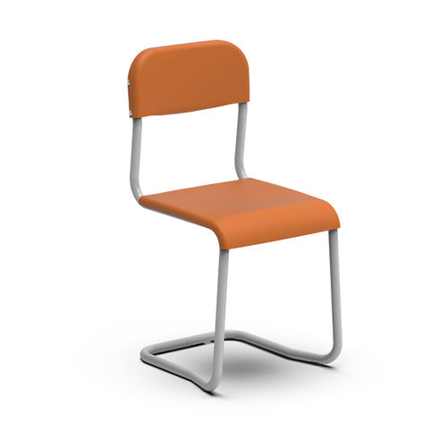 Chaise contemporaine - MAIS UNI AAR - Nautilus SA - d'intérieur / en acier / en polypropylène