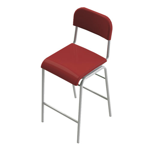Chaise contemporaine - MAIS AA - Nautilus SA - d'intérieur / en acier / en polypropylène