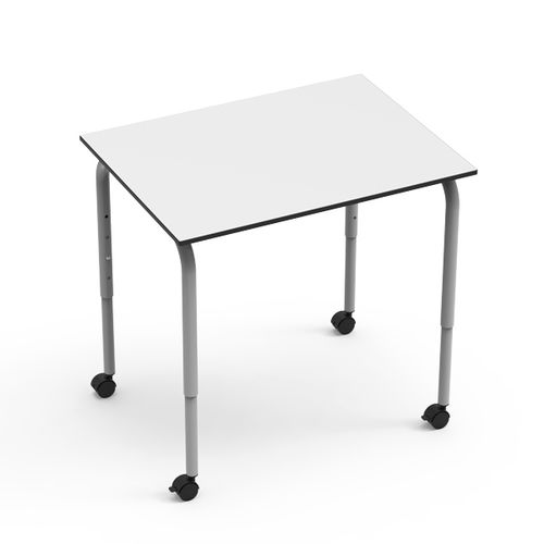Bureau sur pied - 21 U - Nautilus SA - contemporain / en métal peint / droit