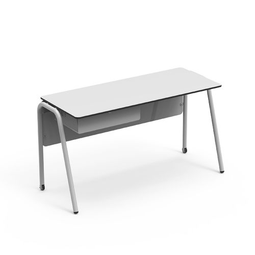 Bureau sur pied - TEAM - Nautilus SA - contemporain / en métal / droit