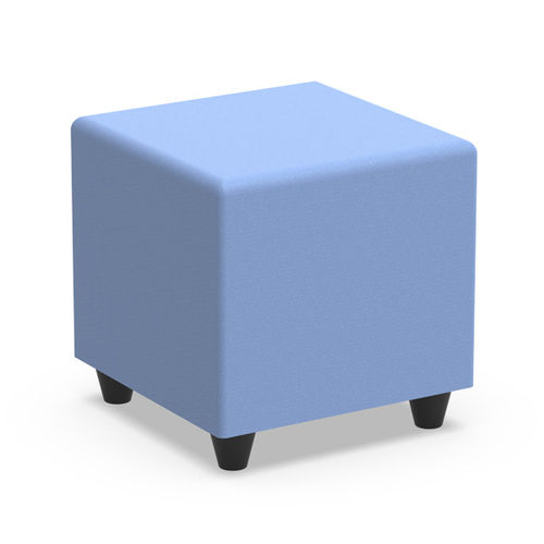 Pouf contemporain - BLQ - Nautilus SA - en tissu / en mousse / carré