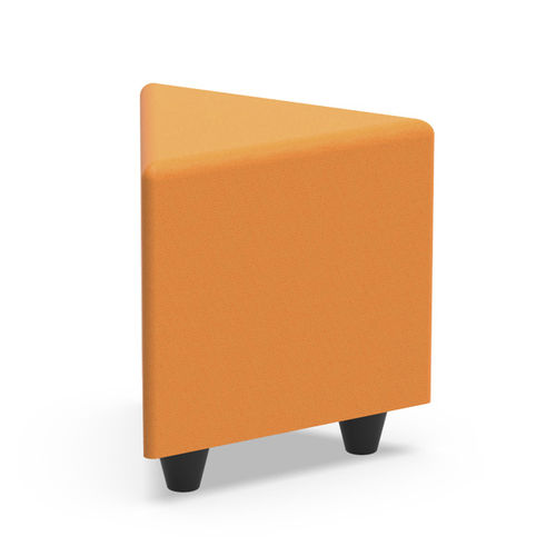 Pouf contemporain - BLT - Nautilus SA - en tissu / en mousse / triangulaire