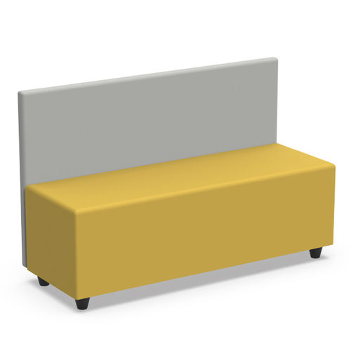 Banc contemporain - BLRPG - Nautilus SA - en tissu / en mousse / avec dossier