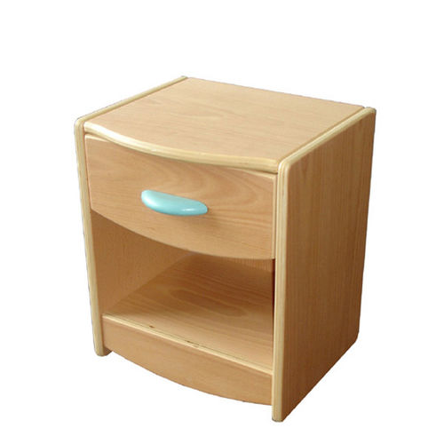Table de chevet contemporaine - CB.KQ - Nautilus SA - en MDF / en hêtre / en polyuréthane