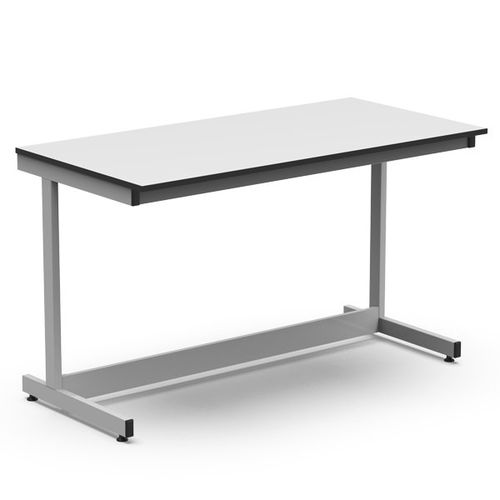 Bureau sur pied - TBMP - Nautilus SA - pour 2 personnes / contemporain / en acier