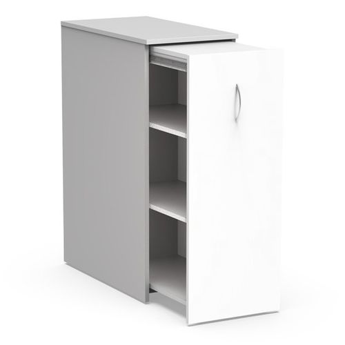 Caisson de bureau en mélaminé - ATL.PD - Nautilus SA - PVC / à 1 tiroir / à roulettes
