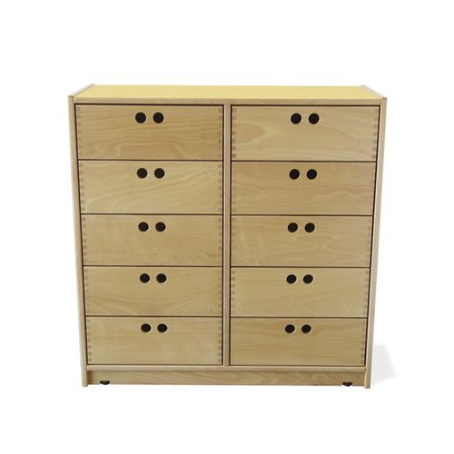Buffet contemporain - AGJIS - Nautilus SA - en bois massif / en placage de bois / en polyamide