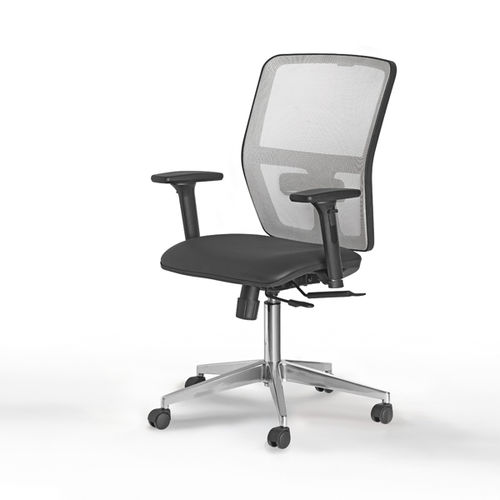 Chaise de bureau contemporaine - OPTIMUS - Nautilus SA - d'intérieur / en résille / en nylon