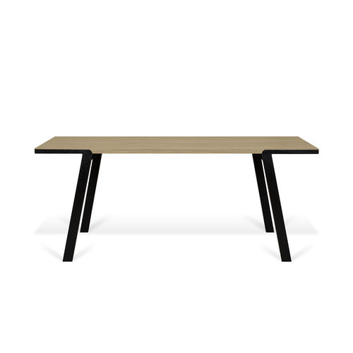 Table à manger contemporaine - DRIFT - TEMAHOME - en chêne / en noyer / en placage de bois
