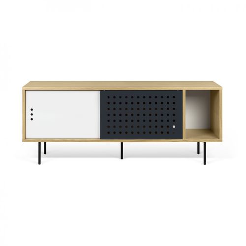 Buffet contemporain - DANN DOTS 165 - TEMAHOME - en chêne / en noyer / en placage de bois