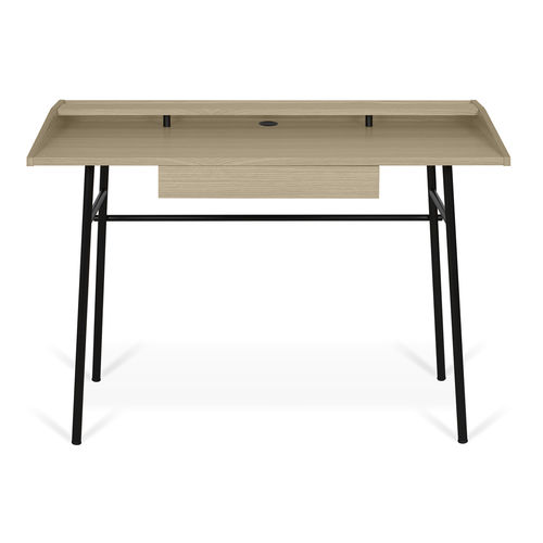 Bureau contemporain - PLY - TEMAHOME - en chêne / en placage de bois / en bois laqué