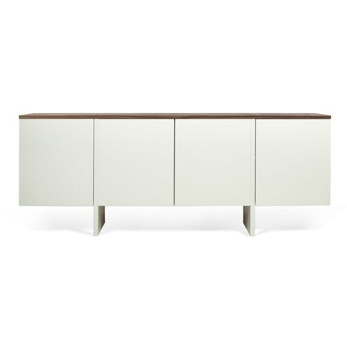 Buffet contemporain - EDGE - TEMAHOME - en bois laqué / en chêne / en noyer