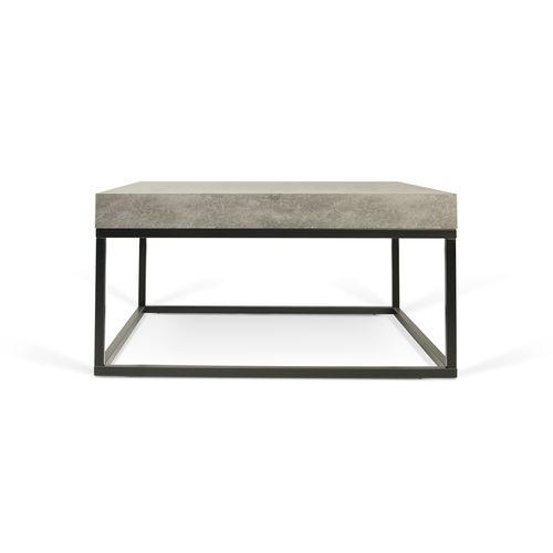 Table basse contemporaine - PETRA 75 - TEMAHOME - en métal / en béton / en mélaminé