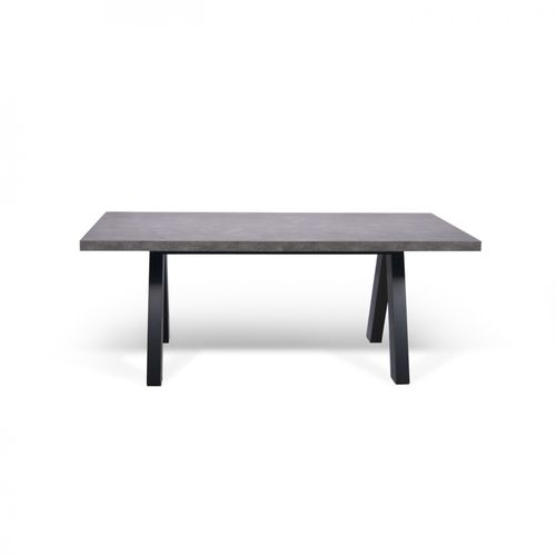 Table à manger contemporaine - APEX - TEMAHOME - en chêne / en placage de bois / en mélaminé