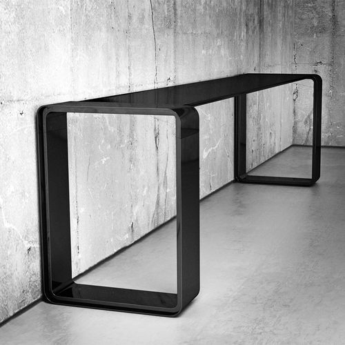 Bureau de direction - E-DUNA - Iduna S.A. - contemporain / en stratifié / avec rangement