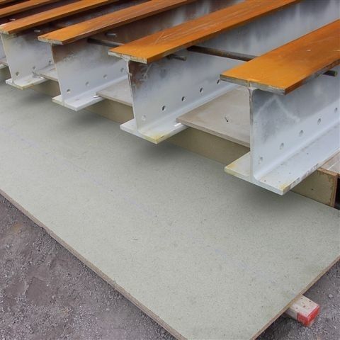 Planche de coffrage en ciment - VIROC®    - Investwood S.A - en composite / agglomérée / isolante
