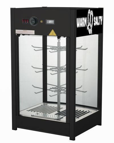 Vitrine chauffante non spécifié - ANDREAS - SARO - éclairée / avec porte / à température positive